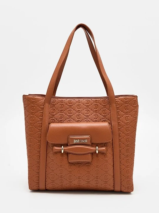 Zdjęcie produktu Torba na zakupy Just Cavalli stalowy