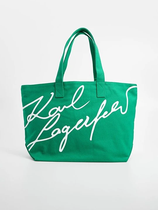 Zdjęcie produktu Torba na zakupy KARL LAGERFELD zielony