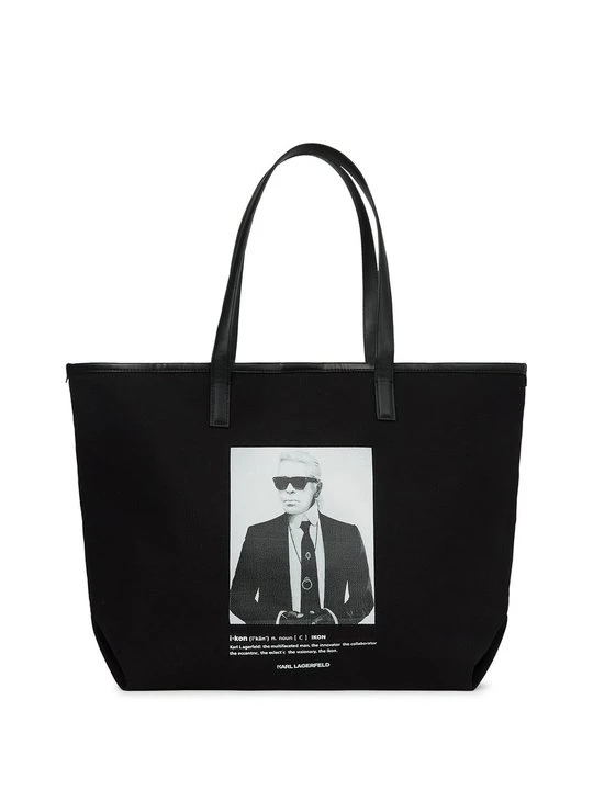 Zdjęcie produktu Torba na zakupy KARL LAGERFELD czarny