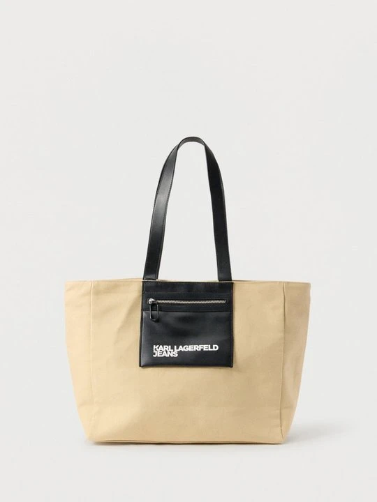 Zdjęcie produktu Torba na zakupy KARL LAGERFELD khaki