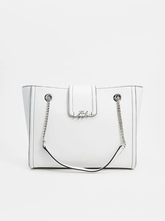 Zdjęcie produktu Torba na zakupy KARL LAGERFELD mleczny