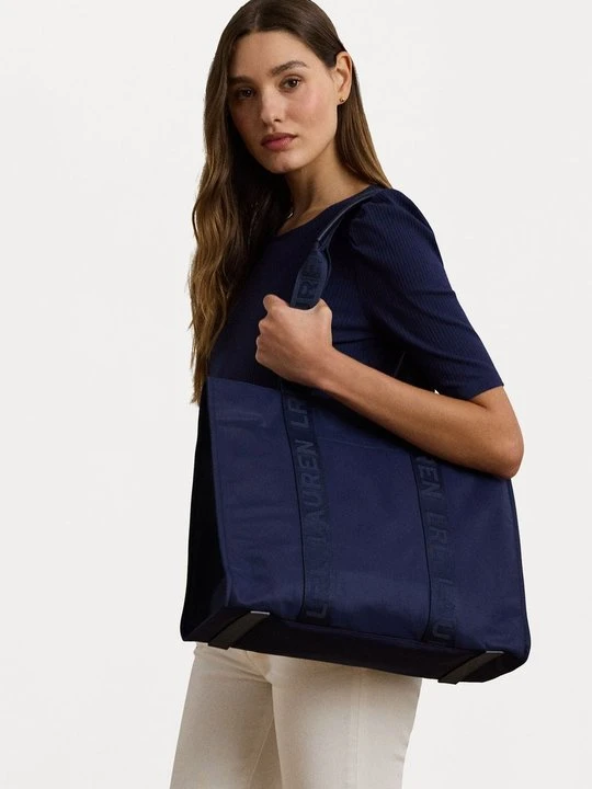 Zdjęcie produktu Torba na zakupy Lauren Ralph Lauren granatowy