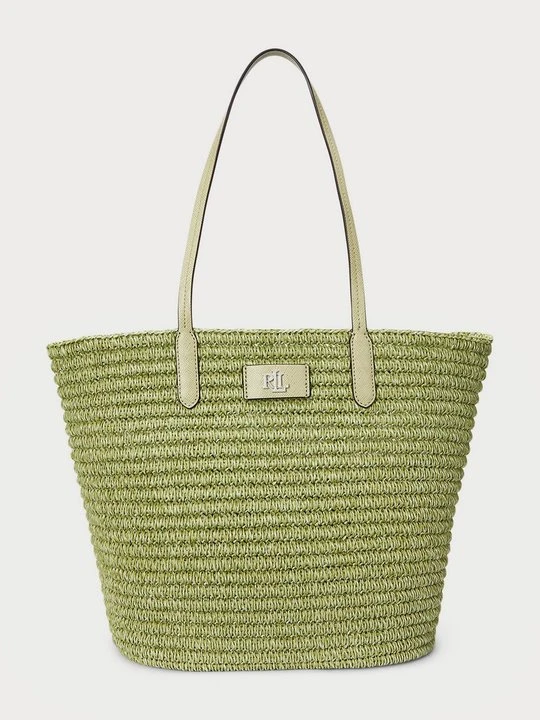 Zdjęcie produktu Torba na zakupy Lauren Ralph Lauren oliwkowy