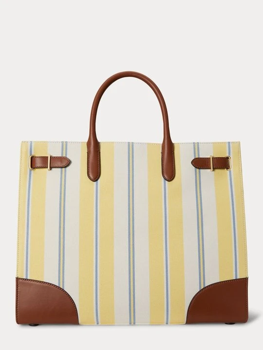 Zdjęcie produktu Torba na zakupy Lauren Ralph Lauren jasnożółty