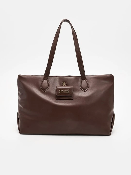 Zdjęcie produktu Torba na zakupy LOVE MOSCHINO brązowy