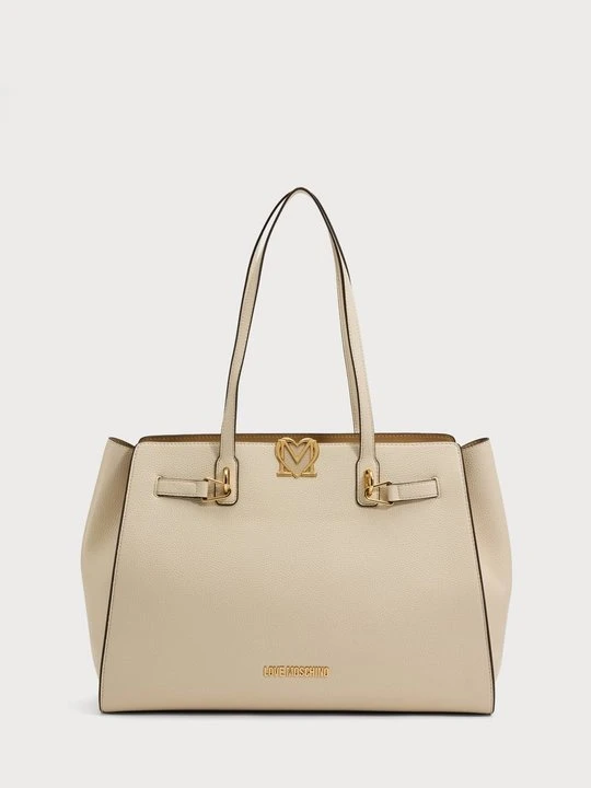 Zdjęcie produktu Torba na zakupy LOVE MOSCHINO mleczny