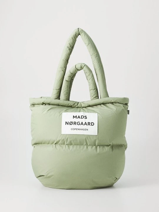 Zdjęcie produktu Torba na zakupy Mads Nørgaard zieleń butelkowa