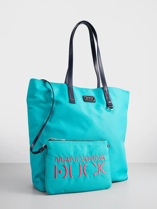 Zdjęcie produktu Torba na zakupy Mandarina Duck niebieski