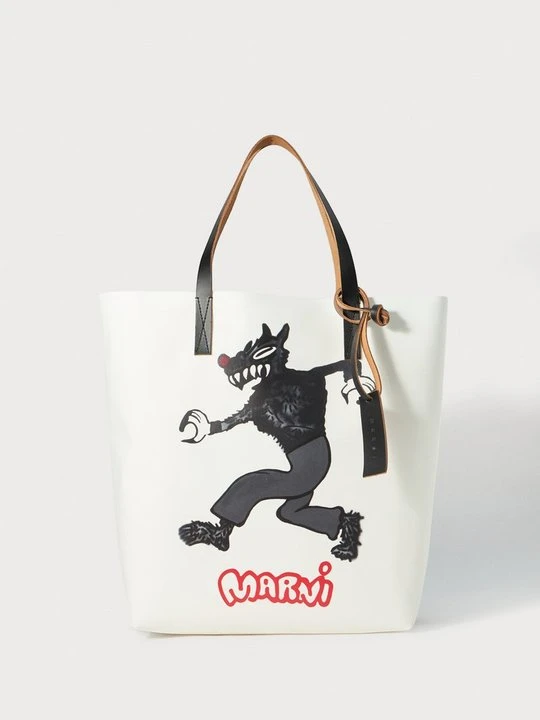 Zdjęcie produktu Torba na zakupy Marni biały