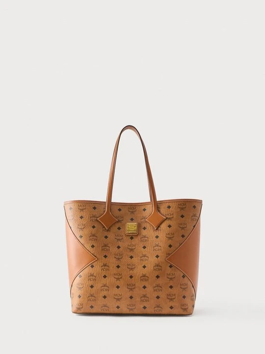 Zdjęcie produktu Torba na zakupy MCM koniakowy