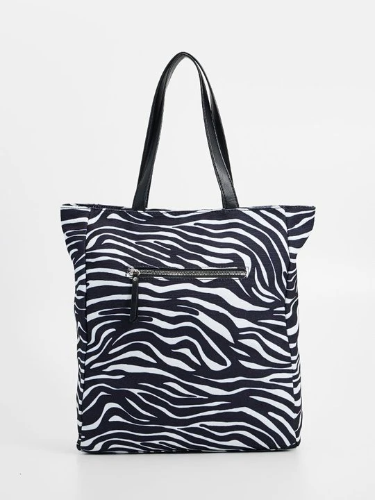 Zdjęcie produktu Torba na zakupy Pieces czarny