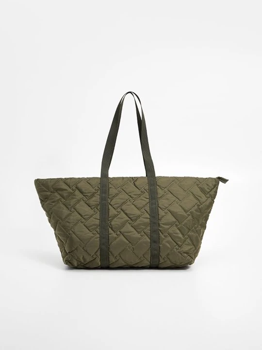Zdjęcie produktu Torba na zakupy Pieces zielony