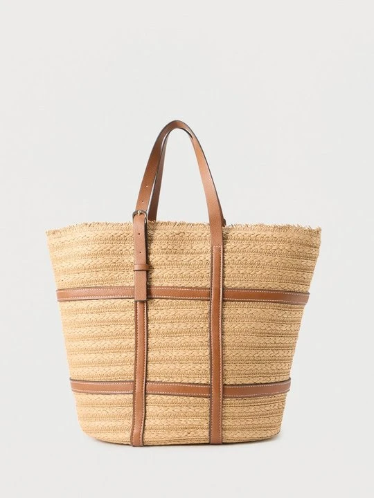 Zdjęcie produktu Torba na zakupy Pieces brązowy