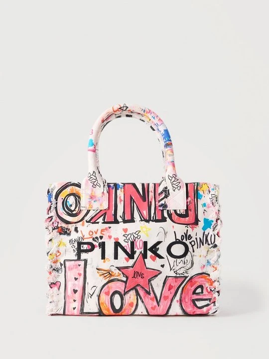 Zdjęcie produktu Torba na zakupy Pinko biały