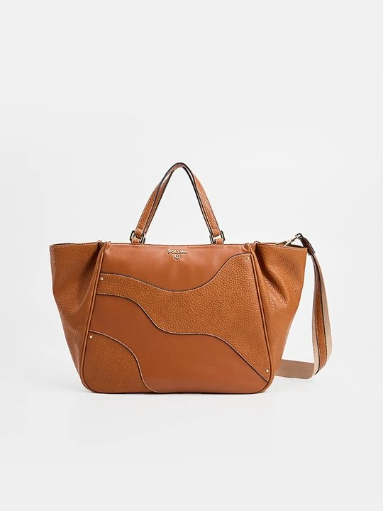 Zdjęcie produktu Torba na zakupy Pollini brązowy
