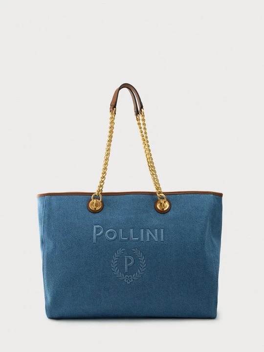 Zdjęcie produktu Torba na zakupy Pollini niebieski