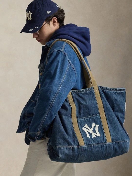 Zdjęcie produktu Torba na zakupy Polo Ralph Lauren niebieski denim