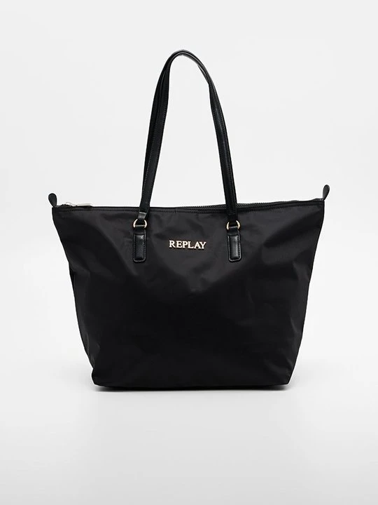 Zdjęcie produktu Torba na zakupy Replay czarny