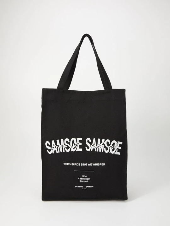 Zdjęcie produktu Torba na zakupy Samsøe Samsøe czarny