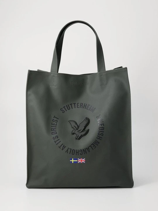 Zdjęcie produktu Torba na zakupy Stutterheim ciemnozielony