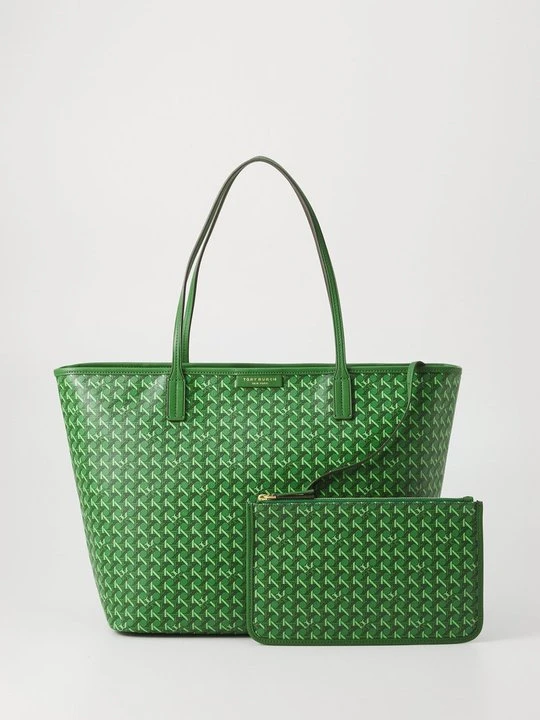 Zdjęcie produktu Torba na zakupy Tory Burch zielony