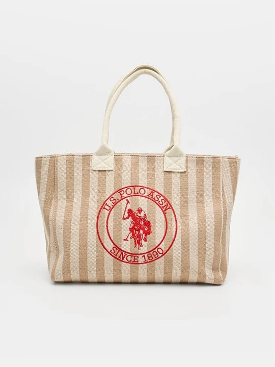 Zdjęcie produktu Torba na zakupy U.S. POLO ASSN. jasny brąz