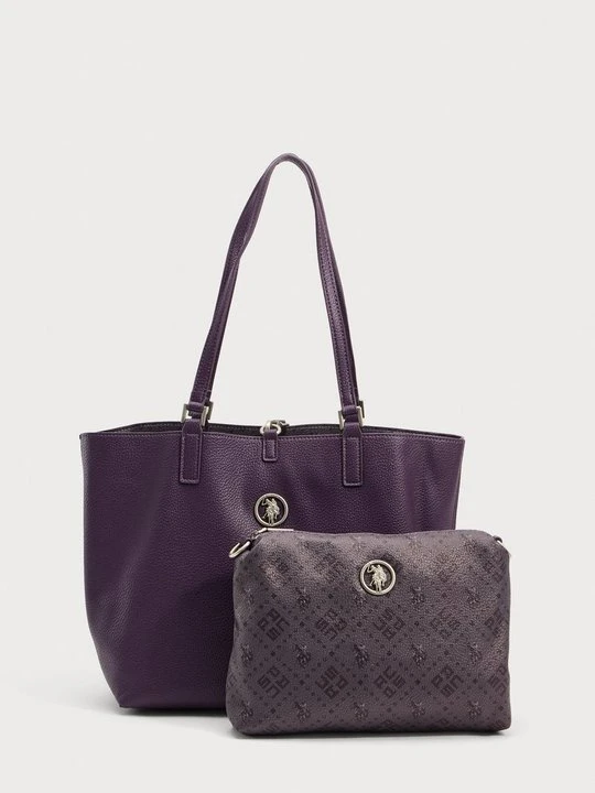 Zdjęcie produktu Torba na zakupy U.S. POLO ASSN. ciemnofioletowy