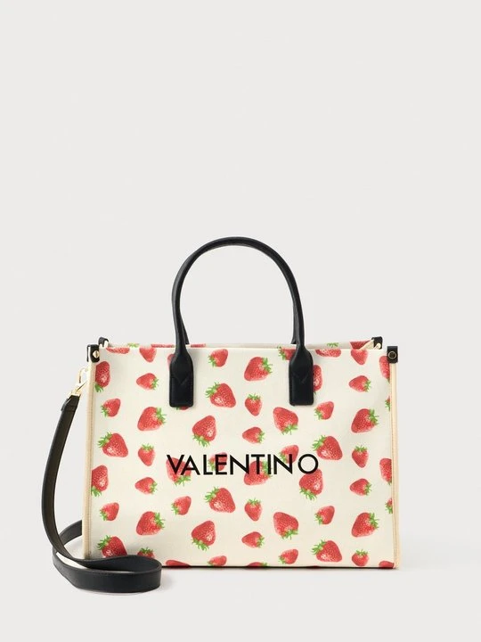 Zdjęcie produktu Torba na zakupy VALENTINO BAGS czerwony