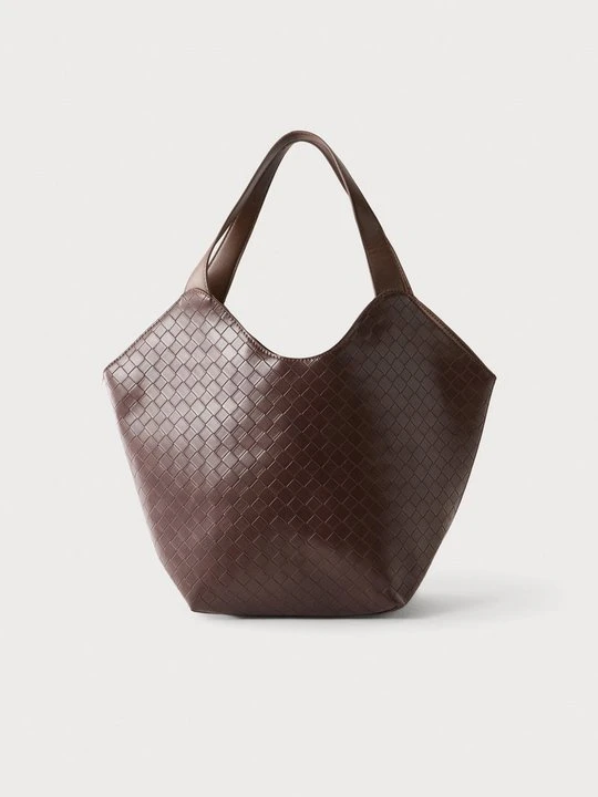 Zdjęcie produktu Torba na zakupy Vero Moda ciemnobrązowy