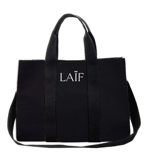 Zdjęcie produktu Torba płócienna TOTE 01 Black LAÏF