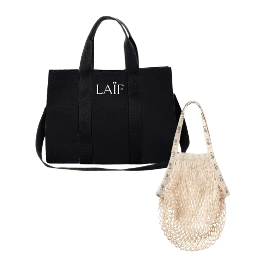 Zdjęcie produktu Torba płócienna TOTE 01 Black LAÏF