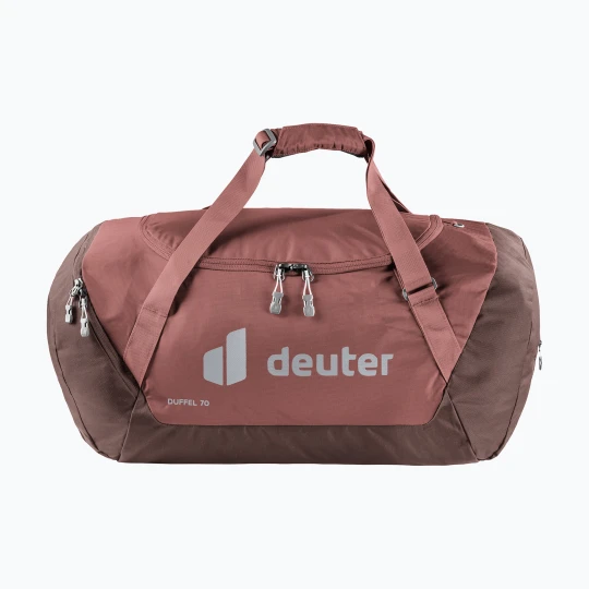 Zdjęcie produktu Torba podróżna deuter Duffel 70 l caspia/raisin Brązowy