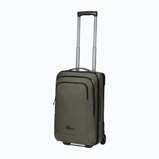 Zdjęcie produktu Torba podróżna Jack Wolfskin Traveltopia Wheeler 40 l dusty olive Zielony