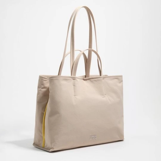 Zdjęcie produktu Torba shopper Chihuahua duża piaskowa BIMBA Y LOLA SAND