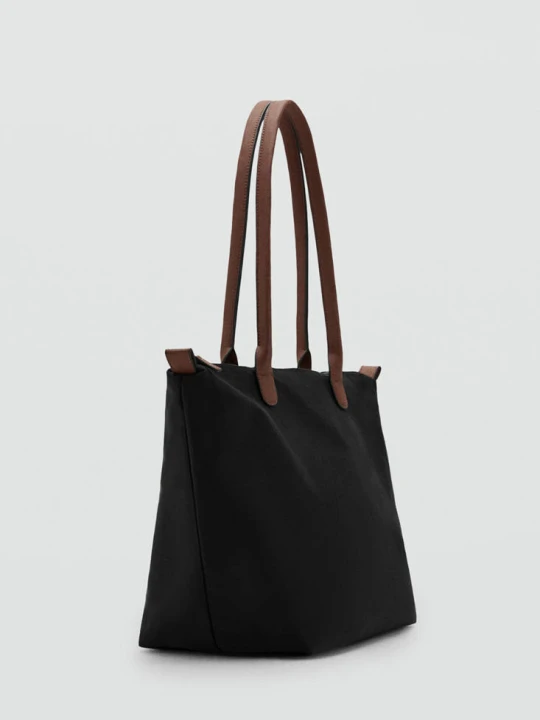 Zdjęcie produktu Torba shopper czarny - Teen - Rozmiar uniwersalny - MANGO TEEN