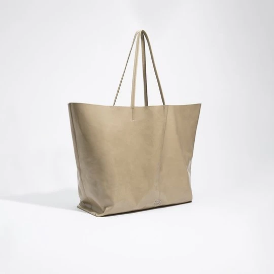 Zdjęcie produktu Torba shopper maxi błyszcząca skóra szałwia BIMBA Y LOLA SAGE