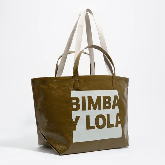 Zdjęcie produktu Torba shopper duża khaki BIMBA Y LOLA