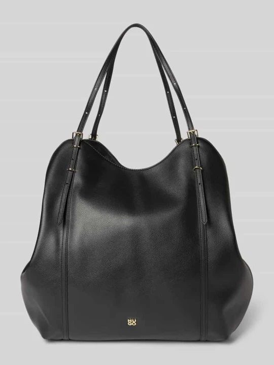 Zdjęcie produktu Torba shopper z aplikacją z logo Model 'NEEKO P' Hugo Czarny