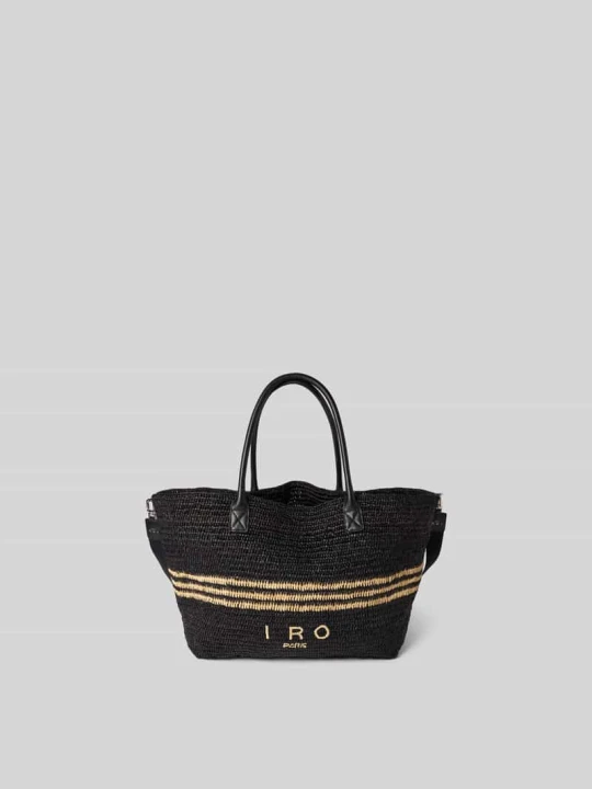 Zdjęcie produktu Torba shopper z czystej bawełny IRO Czarny
