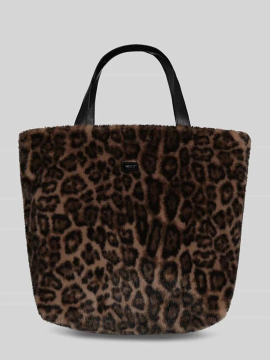 Zdjęcie produktu torba shopper z detal z logo Barts Jasnobrązowy