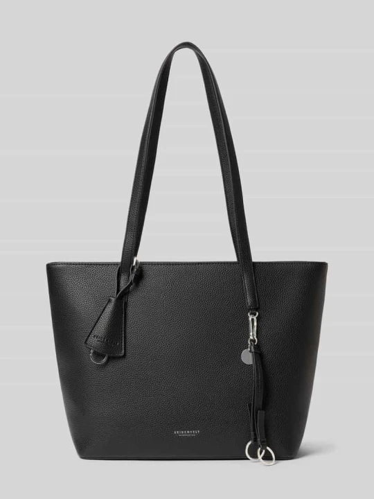 Zdjęcie produktu Torba shopper z detal z logo model 'LOHJA' Seidenfelt Czarny