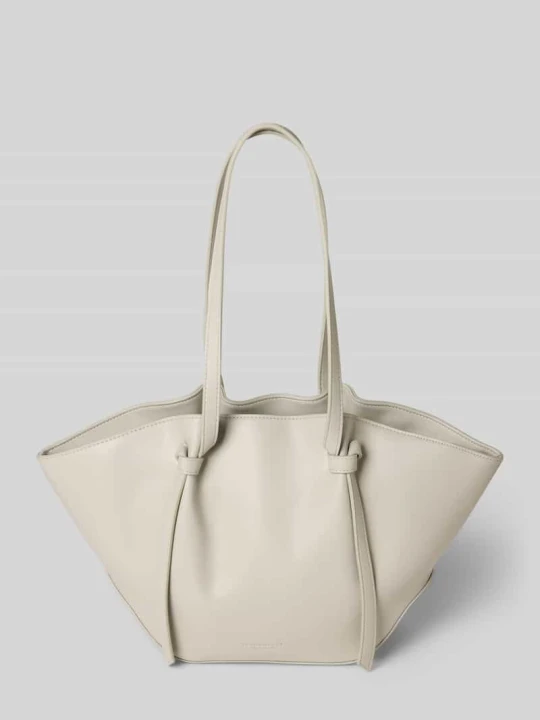 Zdjęcie produktu Shopper z detalem z logo model 'RYD' Seidenfelt Jasnoszary