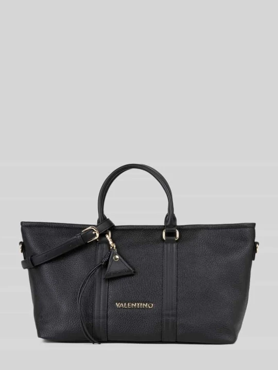 Zdjęcie produktu torba shopper z odpinanym paskiem na ramię model 'MAURY' VALENTINO BAGS Czarny
