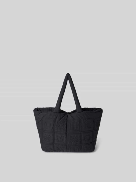 Zdjęcie produktu Torba shopper z pikowaniem Nanushka Czarny