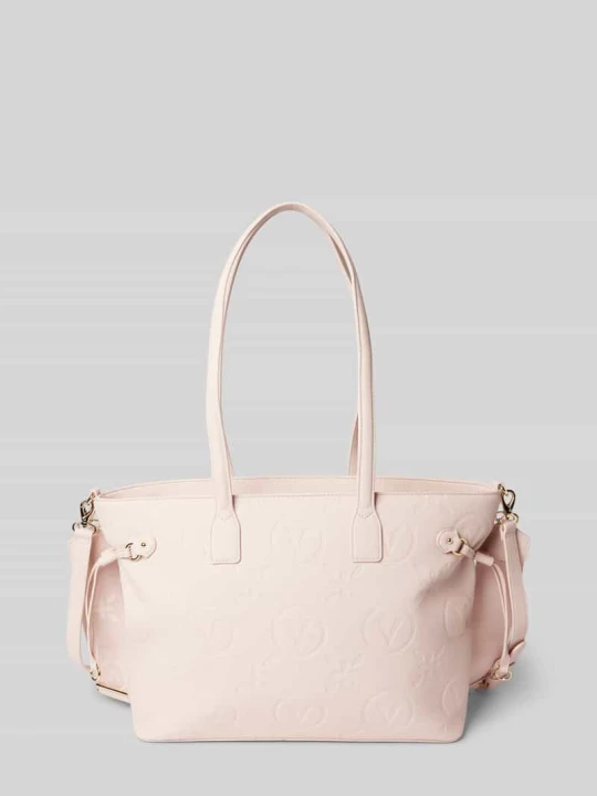 Zdjęcie produktu Torba shopper z regulowanym paskiem na ramię model ‘SAMBA’ VALENTINO BAGS Różowawy