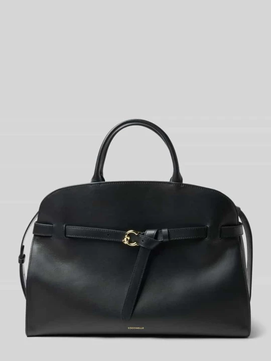 Zdjęcie produktu Torba shopper z uchwyt Model 'SABINE' Coccinelle Czarny