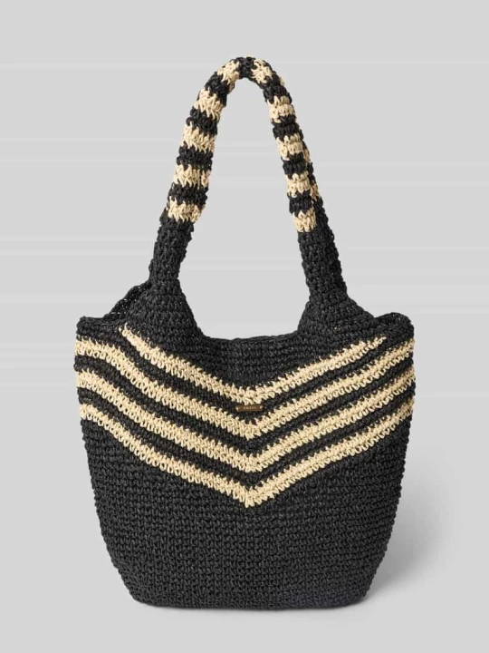 Zdjęcie produktu Torba shopper z uchwytem model 'Serenea' Barts Czarny
