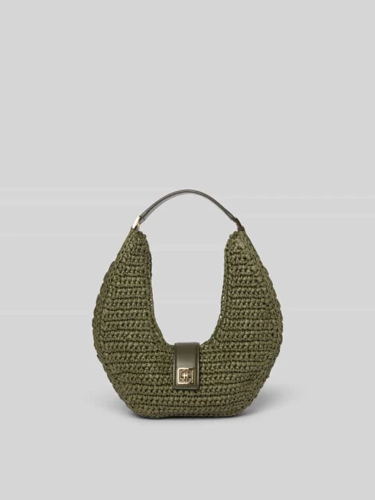 Zdjęcie produktu Torba shopper z zamknięciem na klamrę Anine Bing Khaki