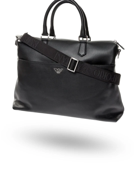 Zdjęcie produktu Torba skórzana aktówka EMPORIO ARMANI