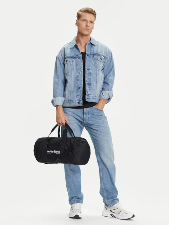 Zdjęcie produktu Torba sportowa Calvin Klein Jeans Ckj Graphic Ck Crossbody Duffle LV04G3163G Czarny